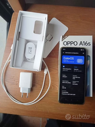 Oppo a16s 4gb 64gb - a16s,