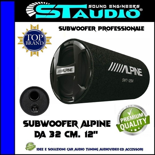 Alpine swt 12s4 subwoofer 30cm - alpine,